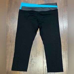 Lululemon capri leggings size 8